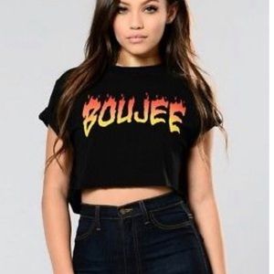 Boujee Crop Top